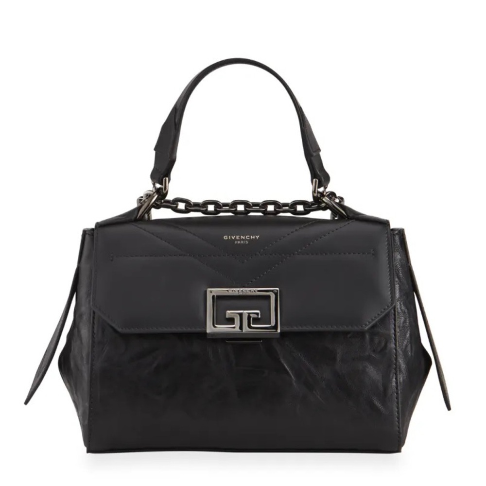 New Givenchy Small ID Pepe Leather Top Handle Bag